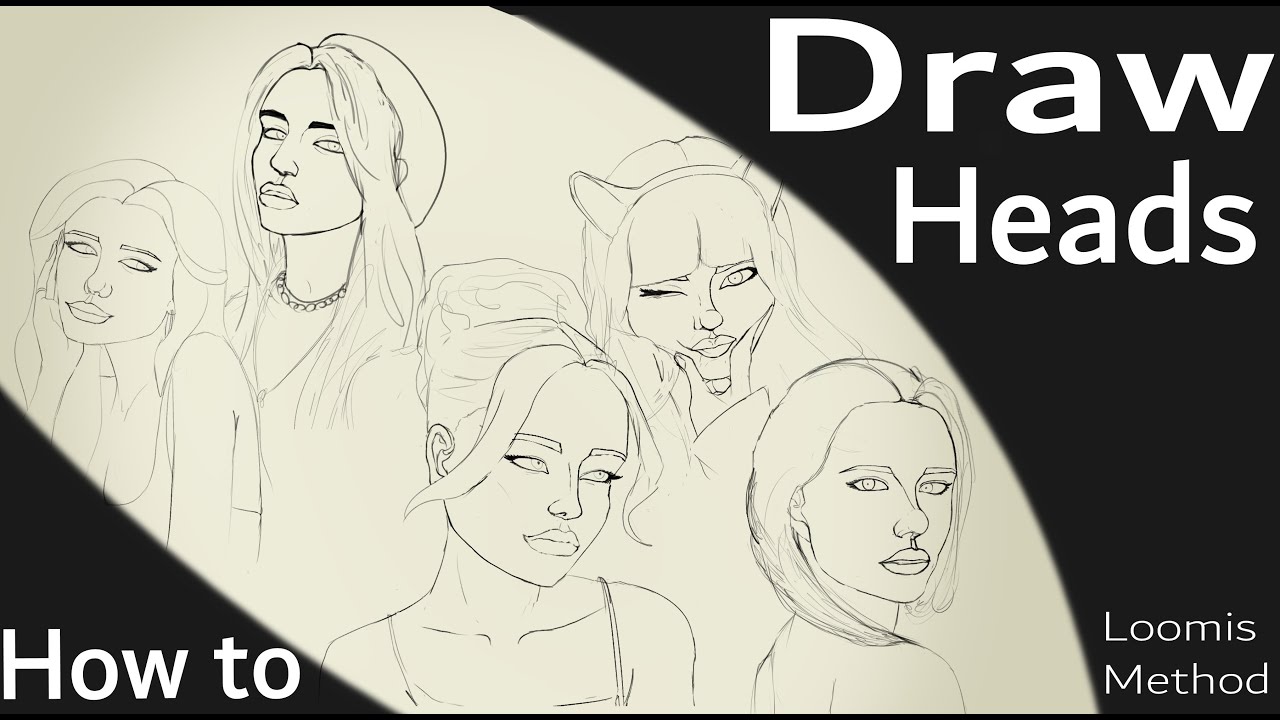 Draw HEADS Like a PRO - YouTube