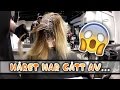 Räddar totalförstört hemmablekt hår | vlogg