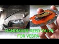 membran plat - solusi baru rotary vespa rusak - isapan jebol dan nyembur - tutorial