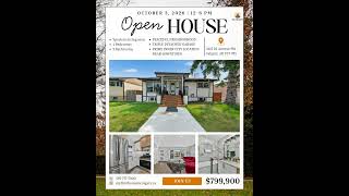 OPEN HOUSE | Saturday, Oct 3 | 12 to 6 PM2415 22 Avenue SW, Richmond