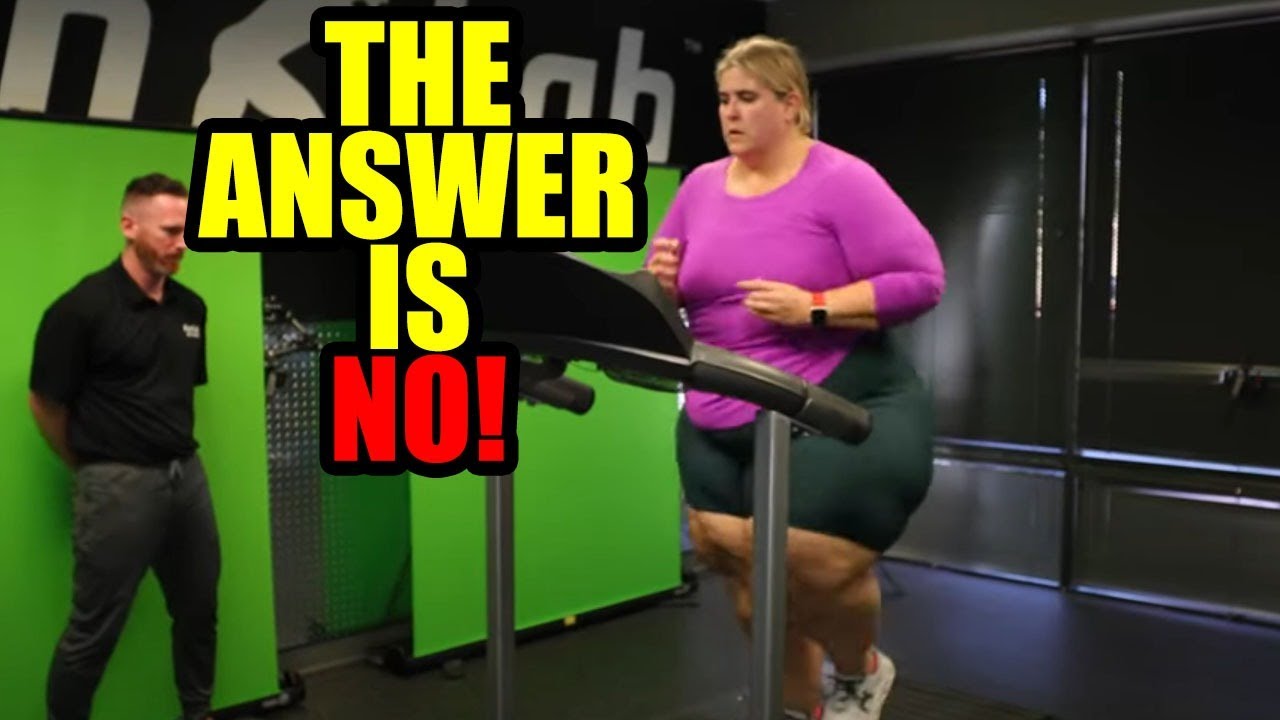 Refrigerator Sized Woman Anna O'Brien Asks If She Could Be A Runner