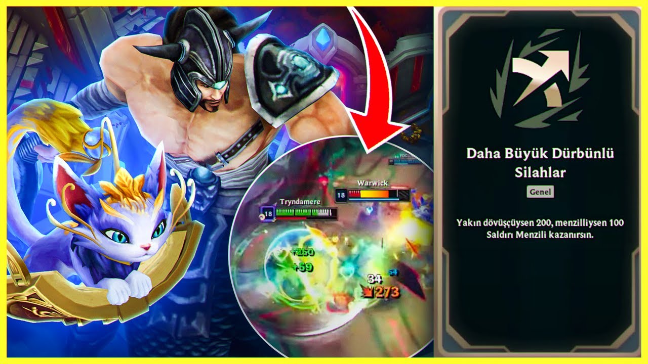 ARENADA UZAKÇI UCUBE TRYNDAMERE VE YUUMİ ÖLMÜYOR!