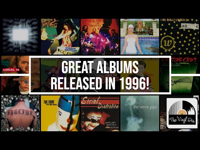 The Best Albums of 1996 Turning 30 in 2026! - YouTube