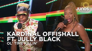 Kardinal Offishall and Jully Black perform "Ol' Time Killin'" | Juno Awards 2021