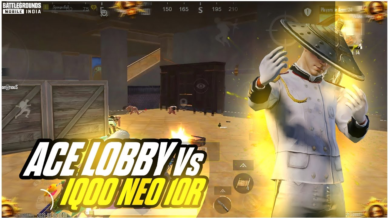 ACE LOBBY 🔥VS ME VIDEO NO.4|| BGMI CLUTCH ⚡#bgmi #pubgmobile 