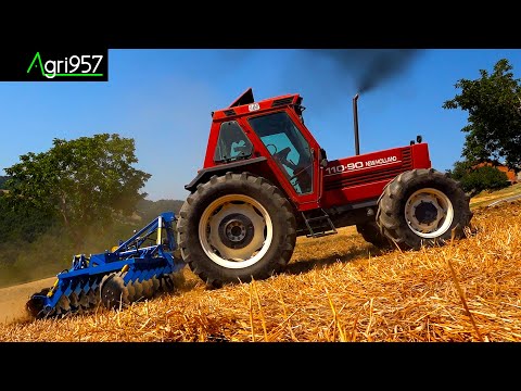 EIMA 2024: OPEN PIPE POWER SOUND: FIATAGRI 110-90! HILLSIDE WORK with DI RAIMONDO RAPID