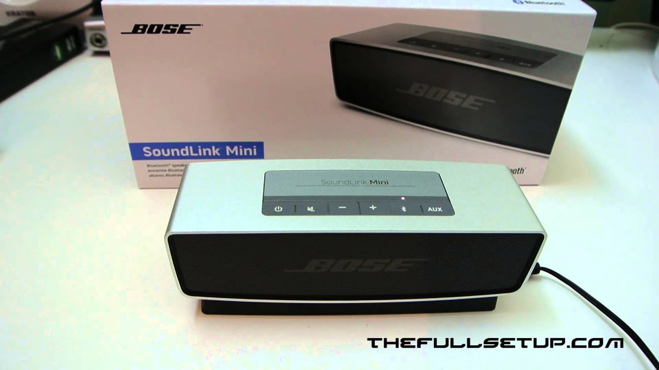 Bose Soundlink Mini Sound Test 3 of 4 - YouTube