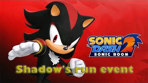 Sonic Dash 2 Shadow