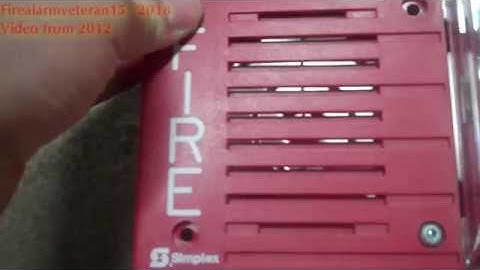 Simplex 4903-9219 Test 1