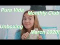 Pura Vida Monthly Club Unboxing March 2020! #PVUNBOXED