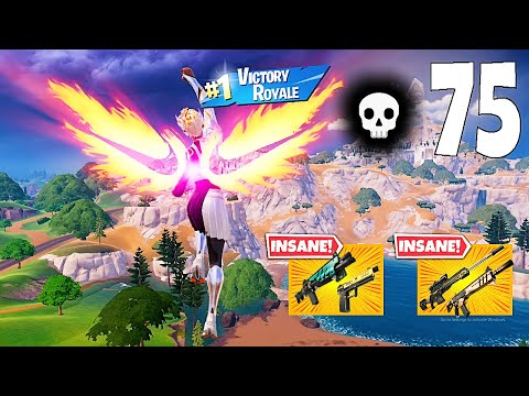 75 Elimination Solo Vs Squads Zero Build Gameplay Wins (Fortnite chapter 5)