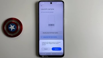 Double-pressing the Power button launches the camera on Xiaomi Redmi Note 9 Pro Android 11