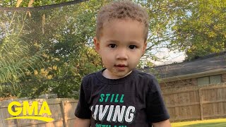 2-year-old officially adopted over Zoom call | GMA Digital