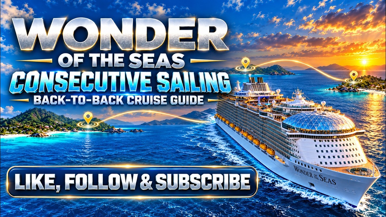 Wonder of the Seas Consecutive Sailing