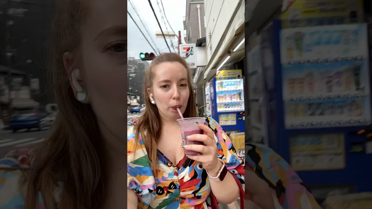 Идеальный смузи из японского 7/11!