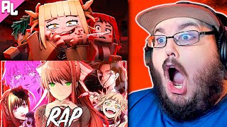 Yandere Girl🔪 Song & YANDERE CYPHER | HalaCG ft. OR3O, Ironmouse, Chi-Chi & More REACTION!!!