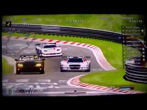 GT6 Expert Level Racecar Challenge Nurburgring AMG Mercedes CLK-LM