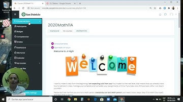 Como navegar en Moodle - Tutorial