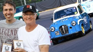 WE WON OUR FIRST RACE!!
Autosport magazine editor and track tester Ben Anderson jumps into the 1955 Austin A30 (Galloping Gertie), showing you what goes into testing a classic race car then taking it to Brands Hatch to take part in the HRDC All Stars and HRDC Touring Greats races!
Subscribe: https://goo.gl/ilTgK0
Twitter: http://twitter.com/mattamys
Instagram: http://instagram.com/mattamys
#ClassicCars #Racing WE WON OUR FIRST RACE!!