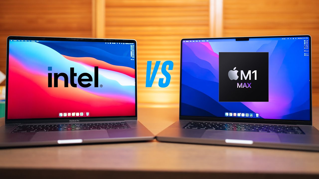 M1 Max VS Intel 16" MacBook Pro | The Difference is SHOCKING! - YouTube