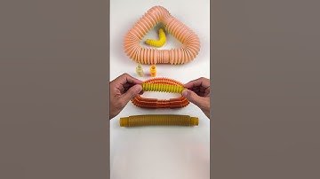 Creating and Hook Pink POP-ASMR #diy #satisfyingvideos#relaxing #creative #oddasmr #poptubesounds