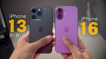 iPhone 13 Pro vs. iPhone 16: Is de OUDE Pro beter? Review