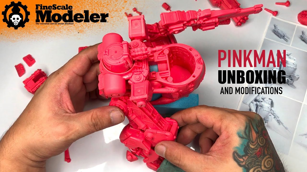 UNBOXING Assembly Modifications | Kallamity PINKMAN