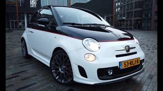 Fiat 500C Abarth Esseesse (160ps) with Akrapovic exhaust trailer.