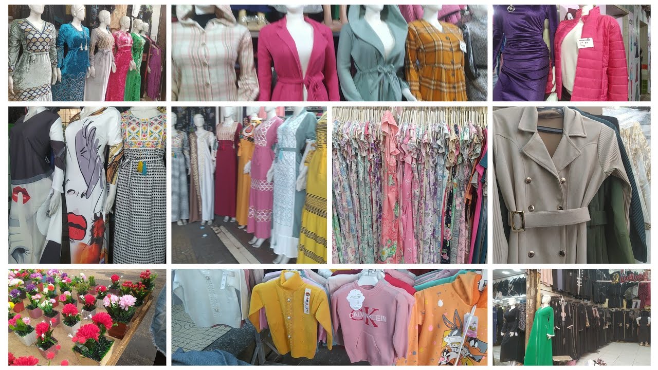 جولة في العتبة😯كنوز العتبة فيها حاجه حلوة لبس الشتاء والعيد كمان جواكت#ملابس#عبايات#جهاز_العروسه#الع