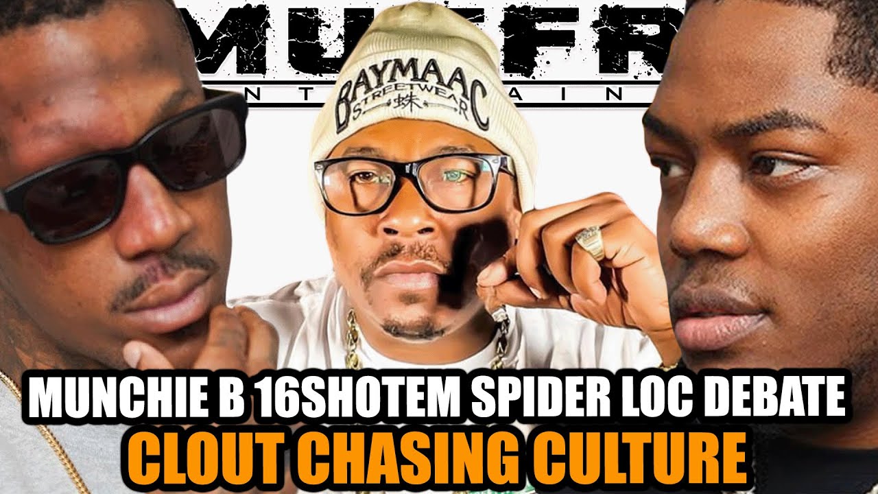 Munchie B 16ShotEm Spider Loc Debate Clout Chasing Culture, Akademiks & Flakko + More w/ Rocstar2800