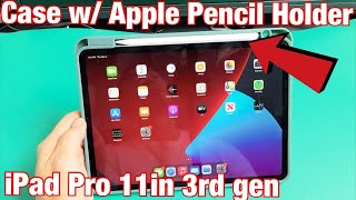 iPad Pro 11in 3rd Gen: ZryXal Case w/ Apple Pencil 2nd Gen Holder Review screenshot 1