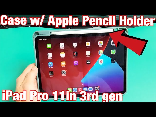 iPad Pro 11in 3rd Gen: ZryXal Case w/ Apple Pencil 2nd Gen Holder Review