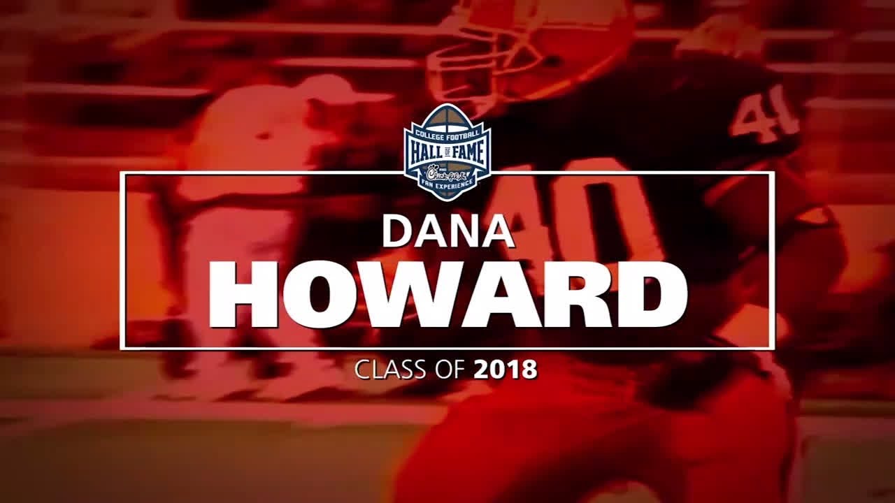 Dana Howard CFB Hall of Fame On-Field Salute