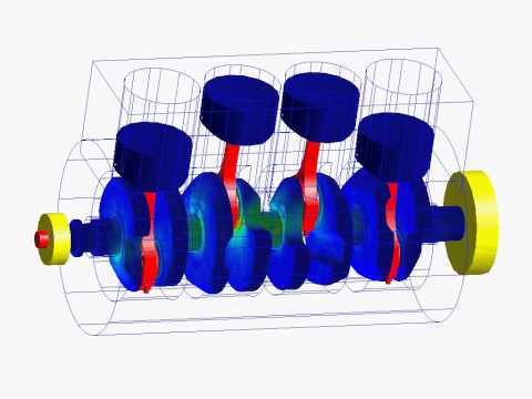 Simcenter 3D Motion 內燃機 凸輪 機構運動模擬