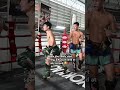 When the twins start sparring, a KO can land at any second 😂🥊 #shorts #muaythai