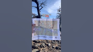 How to make a map of your area. #map #landnavigation #hiking #camping #outdoors