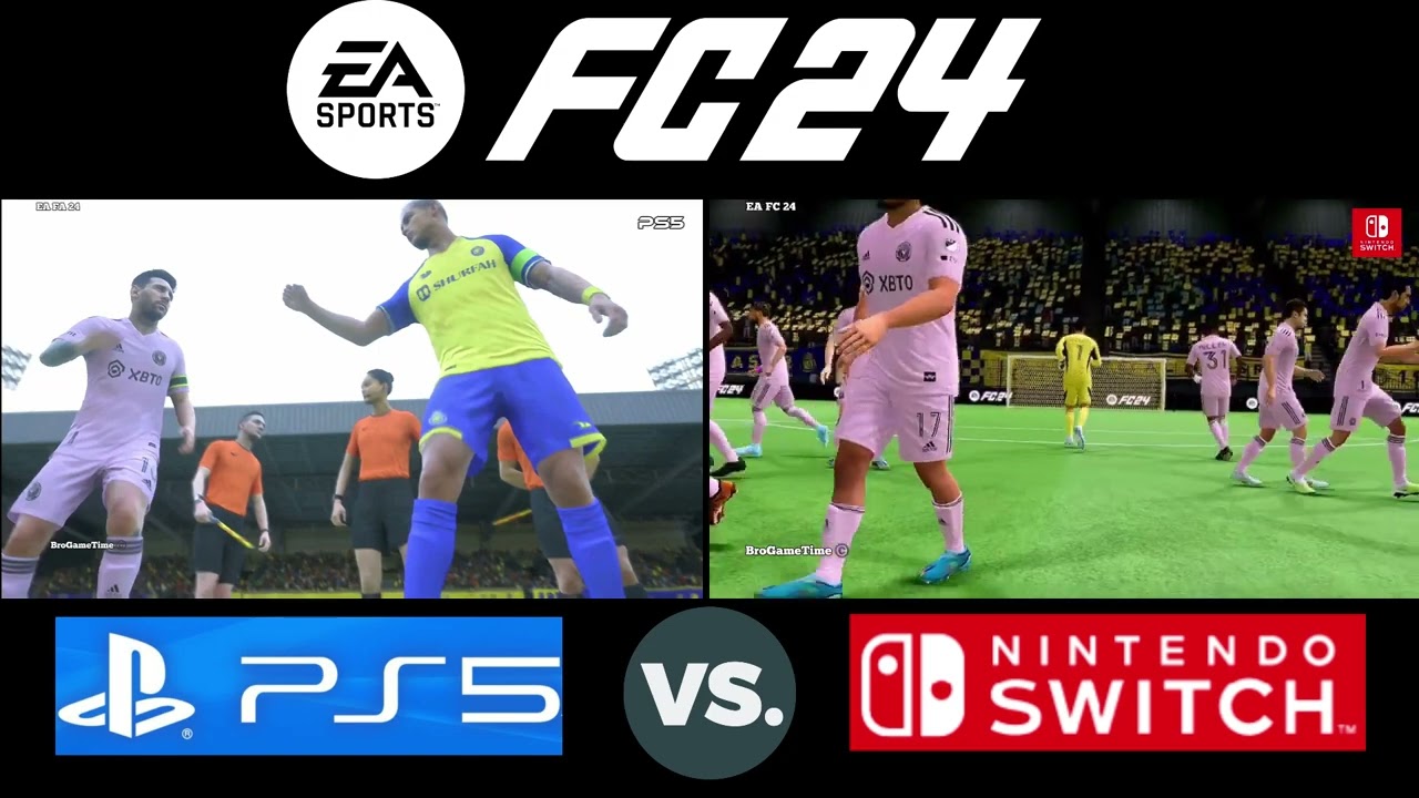 EA Sports FC 24: Nintendo Switch VS Sony PS5 – Nine Over Ten 9/10