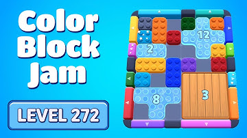 Color Block Jam Level 272 Solution Walkthrough