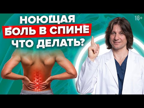 Что делать, если болит спина. Ноющая боль в спине. #Shorts