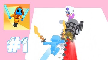 Samurai Flash - Gameplay Walkthrough Part 1 - Tutorial (Android Gameplay)