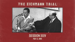 The Eichmann Trial: Session 24 (subtitled)