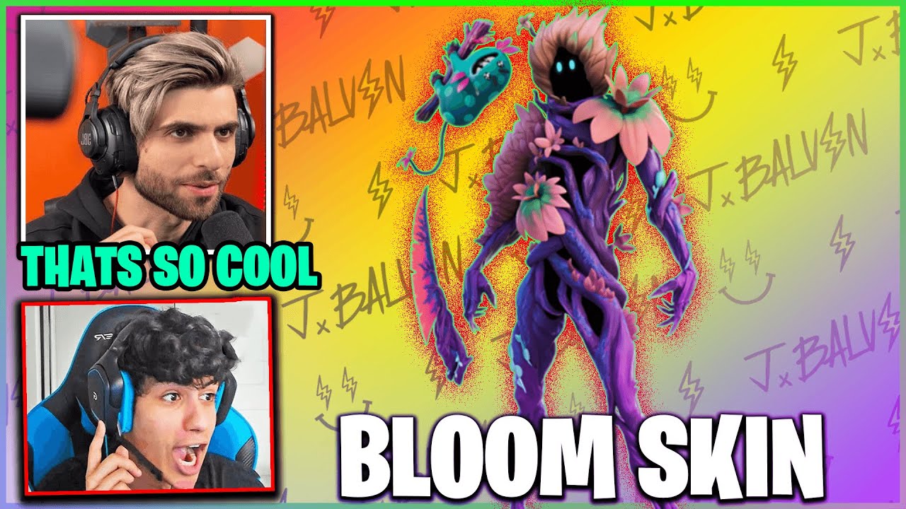 Streamers React To Bloom Skin In Fortnite Item Shop