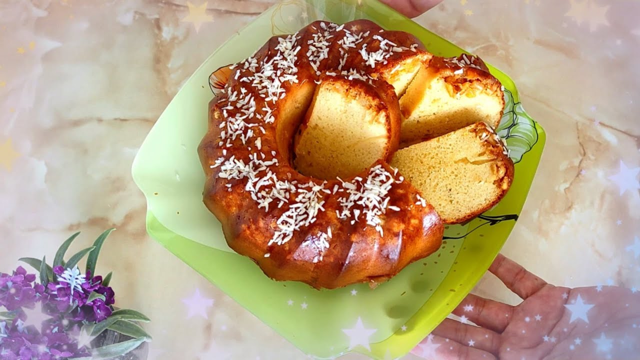 Торт со сгущенкой. Очень вкусный, ароматный и легкий десерт!