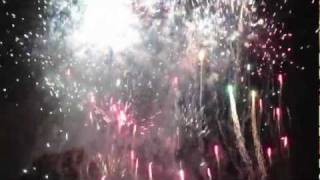 Crazy Bonfire Night Fireworks - 68 Cakes lit all at once!