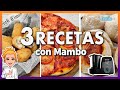 👌3 Recetas Fáciles y Deliciosas con Mambo ✅ Croquetas, Pizza y Bollos Preñados 😜