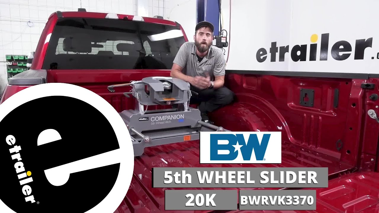 etrailer B and W Companion OEM 5th Wheel Trailer Hitch Installation