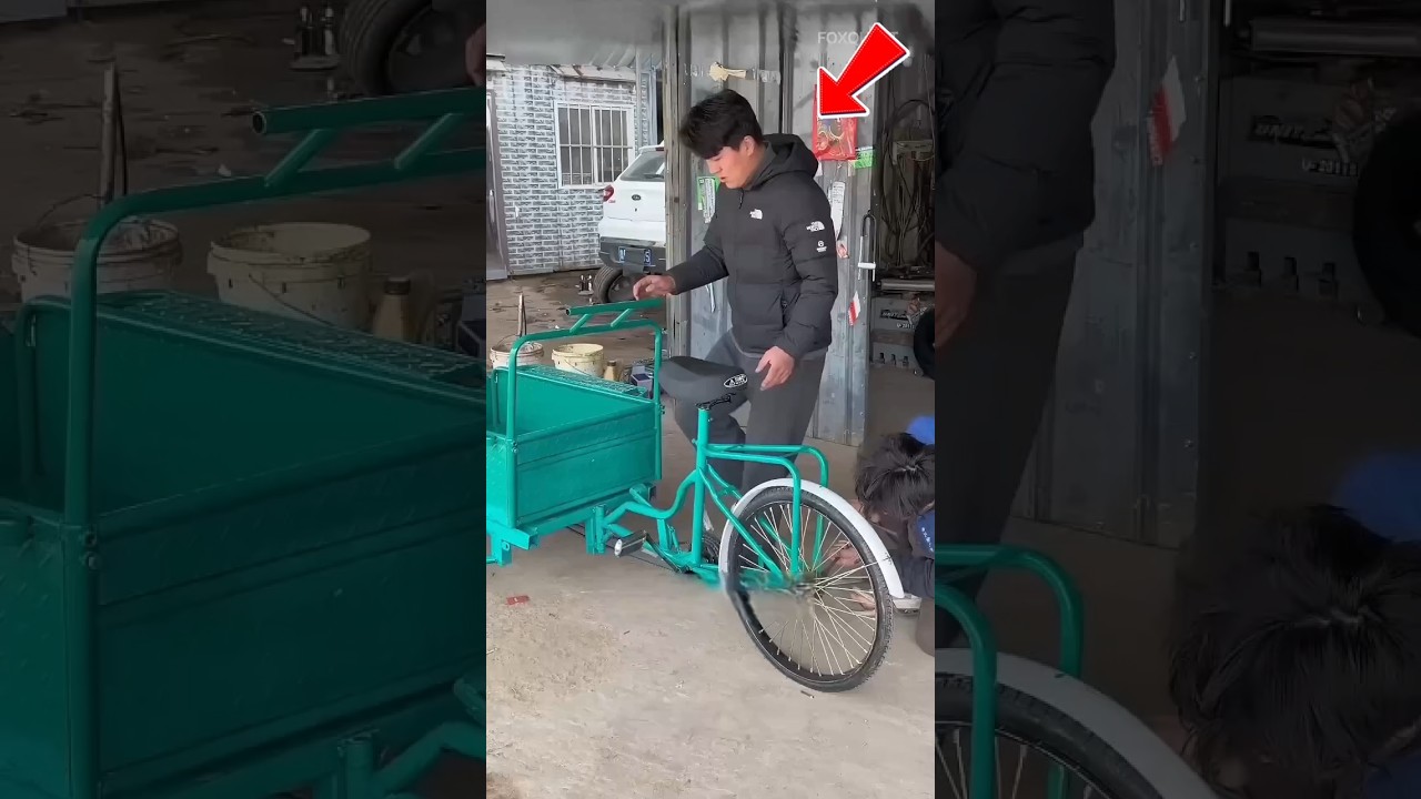 Desain Sepeda Paling Aneh! Kayuhnya Harus ke Belakang?! 🚲🚁