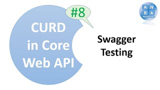 #8 Swagger Testing in Core WebAPI for CURD in .NET5 using EFCore with Onion Architecture