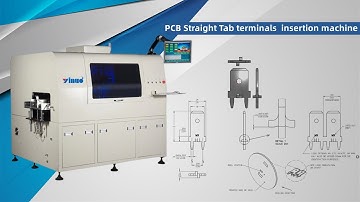 Auto terminal insertion machine /PCB Straight Tab terminals  insertion machine
