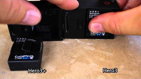 GoPro Hero3+ & Hero3 Batteries The Same? GoPro Tip #247 | MicBergsma